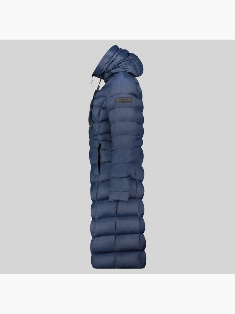 Parka à capuche berangere – geographical norway Bleu marine - Kiabi