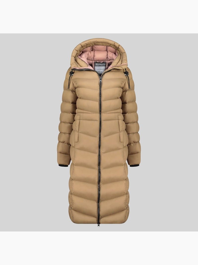 Parka à capuche berangere – geographical norway Taupe - Kiabi