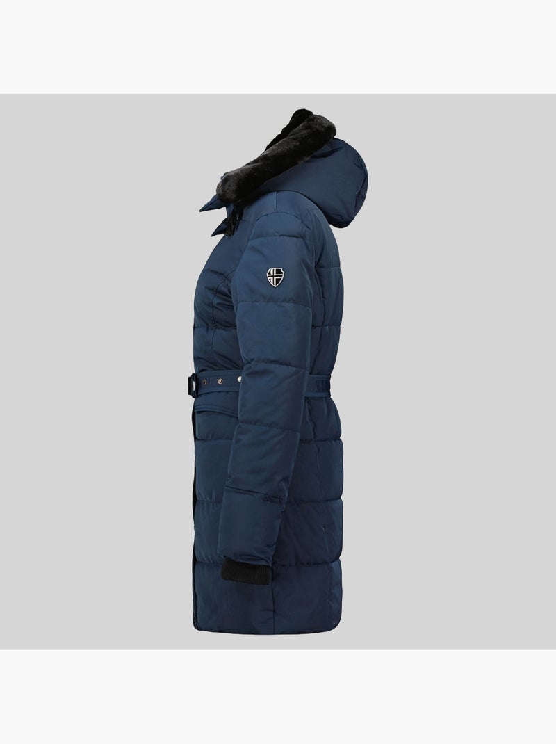Parka à capuche bettino – geographical norway Bleu marine - Kiabi