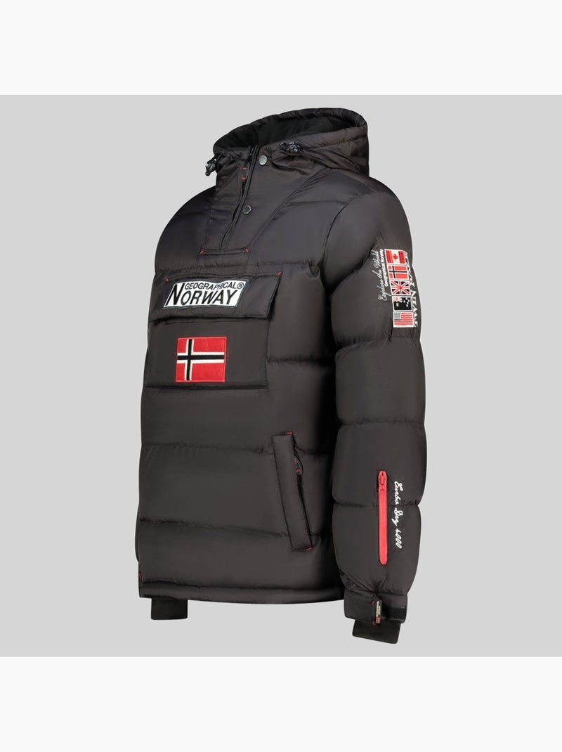 Parka à capuche blokus – geographical norway Noir - Kiabi