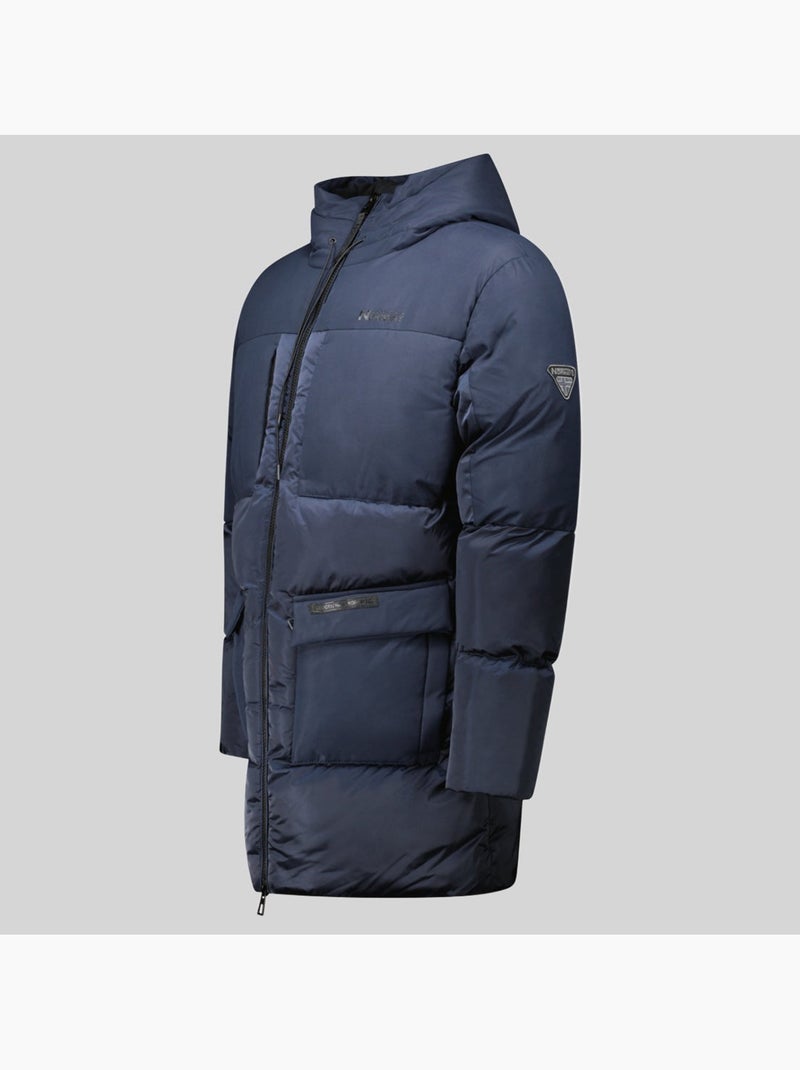 Parka à capuche bocaraton – geographical norway Bleu marine - Kiabi