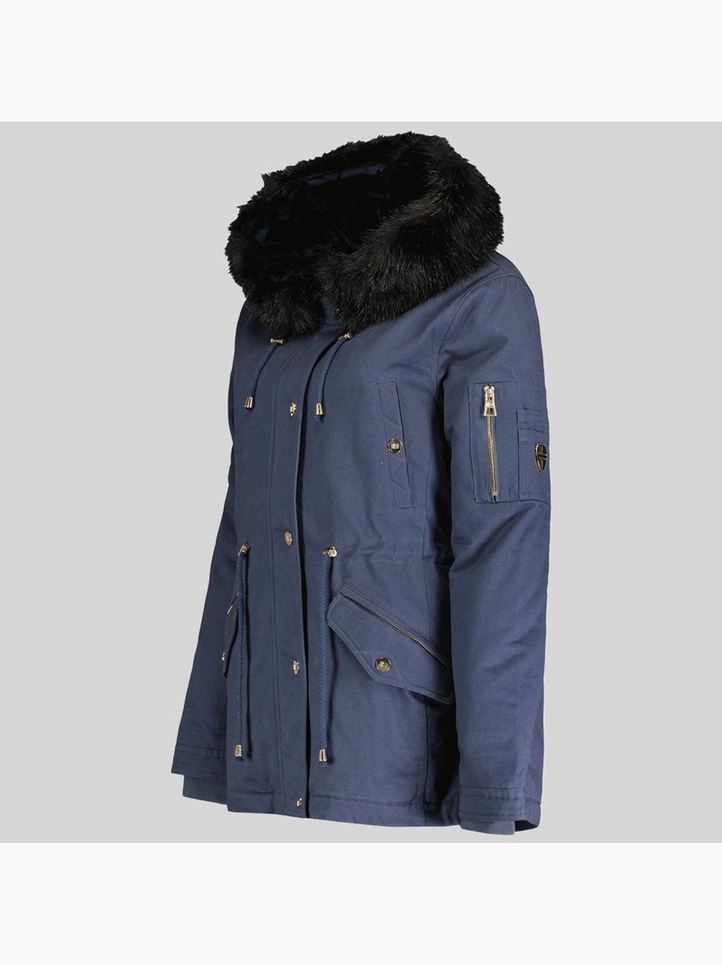 Parka à capuche boldina – geographical norway Bleu marine - Kiabi
