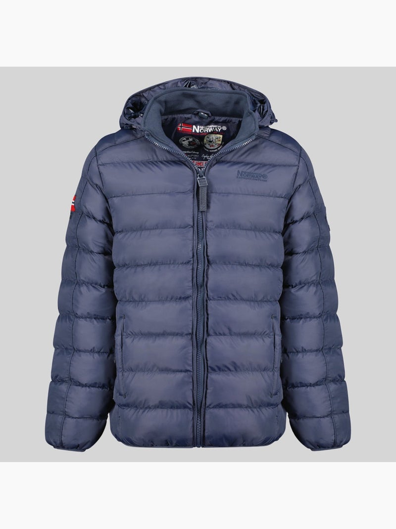Parka à capuche bombe – geographical norway Bleu marine - Kiabi