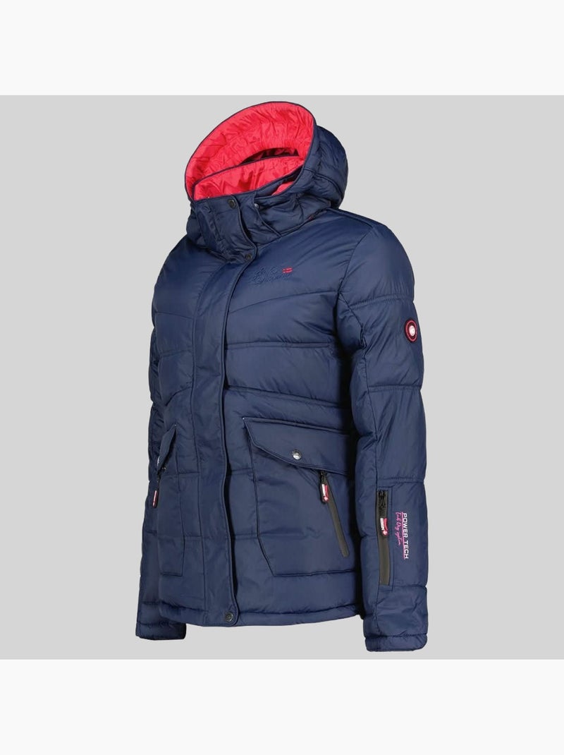Parka à capuche bonixe – geographical norway Bleu marine - Kiabi