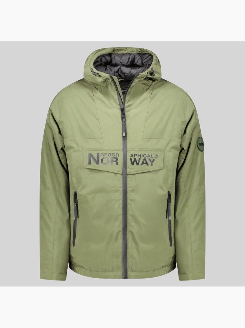 Parka à capuche buldozer – geographical norway Kaki - Kiabi