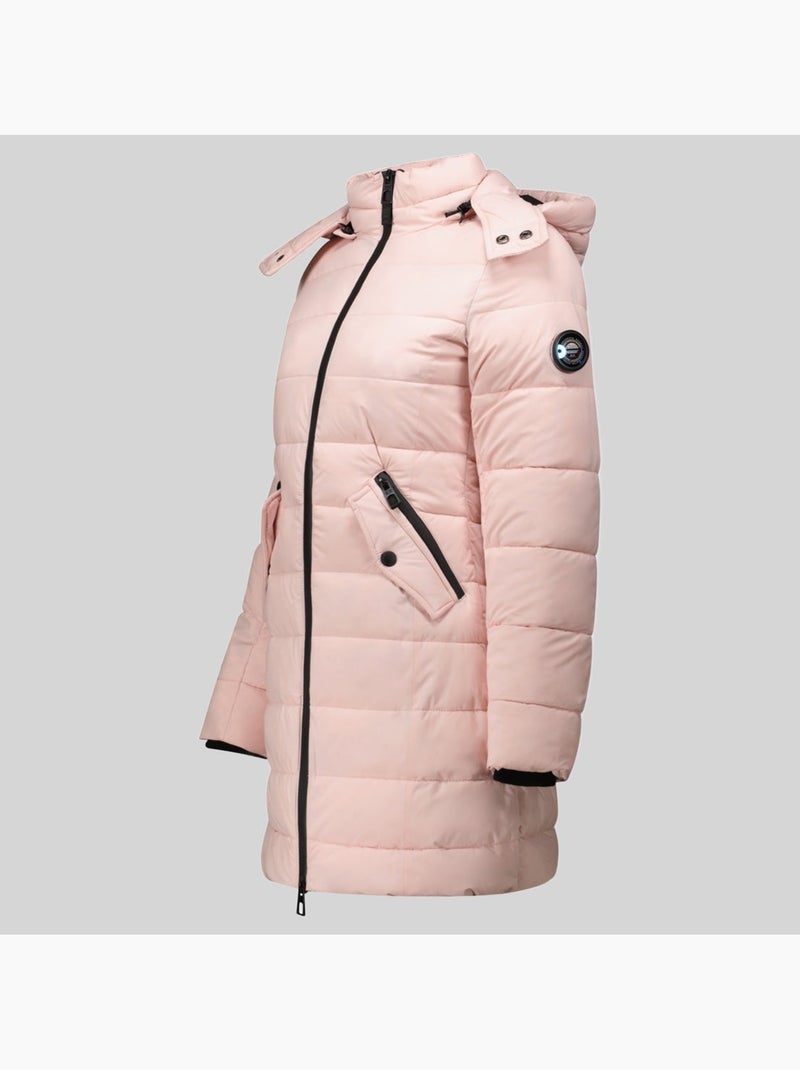 Parka à capuche cabima – geographical norway Vieux rose - Kiabi