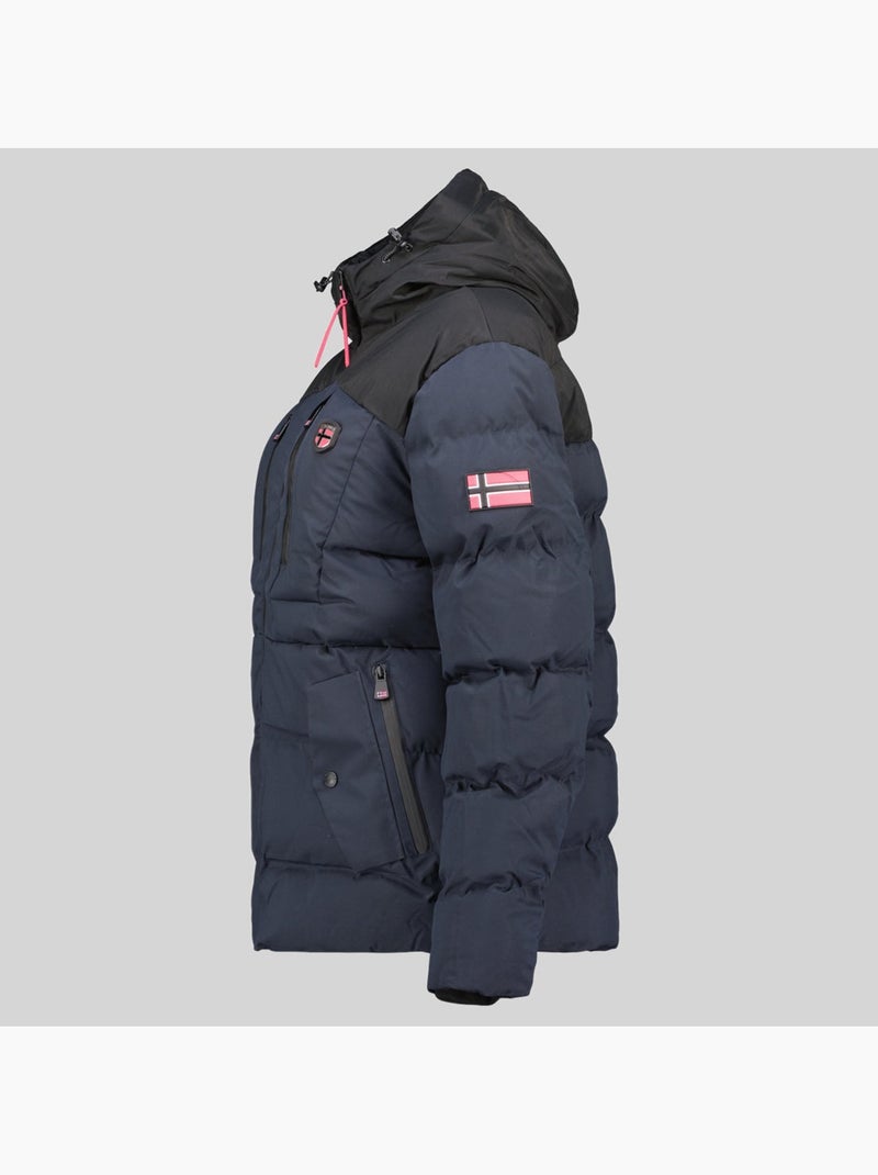 Parka à capuche cachot – geographical norway Bleu marine - Kiabi