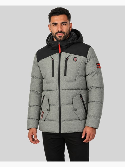 Parka à capuche cashblend – geographical norway - Kiabi Parka à capuche cashblend – geographical norway - Kiabi