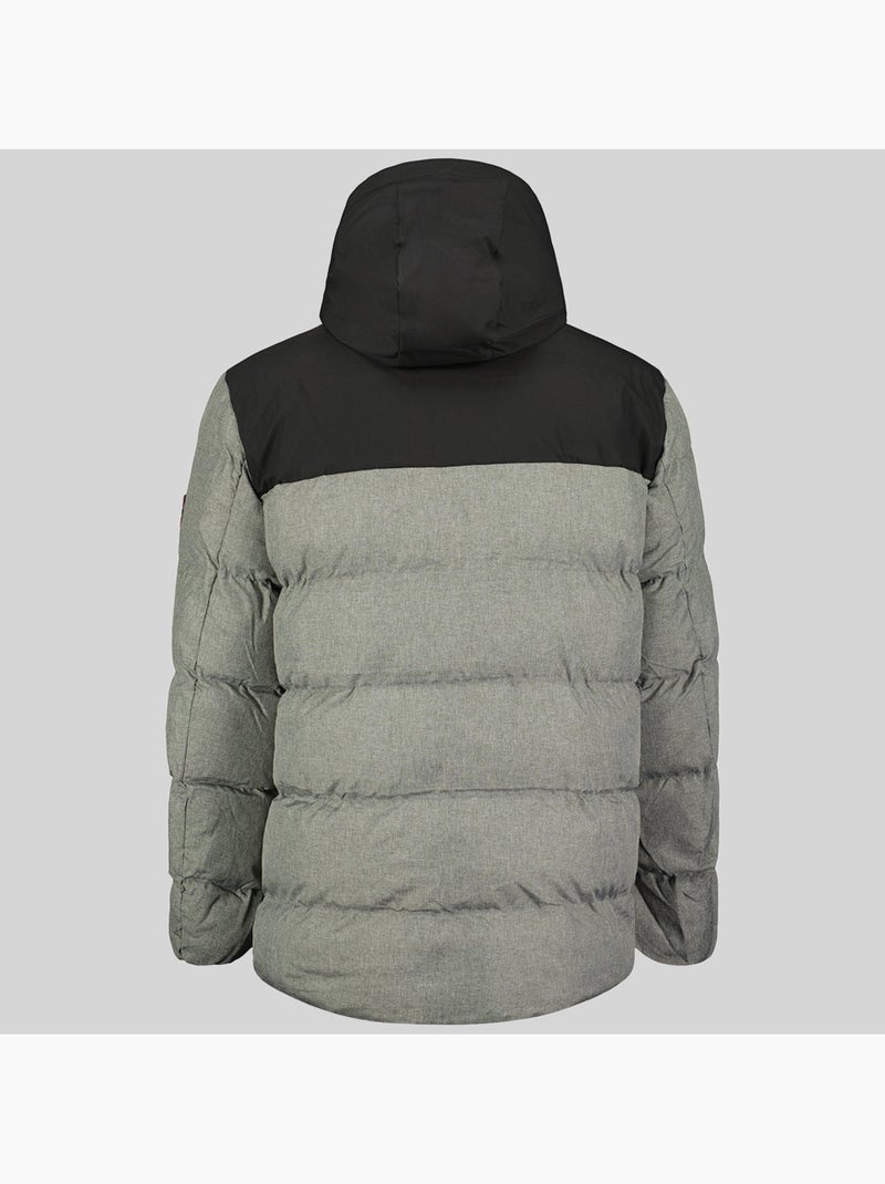 Parka à capuche cashblend – geographical norway Gris clair - Kiabi