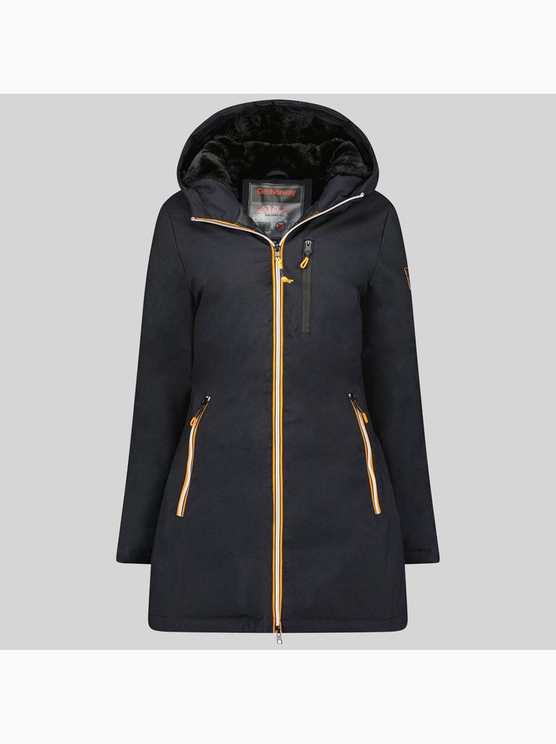 Parka à capuche cassim – geographical norway Bleu marine - Kiabi