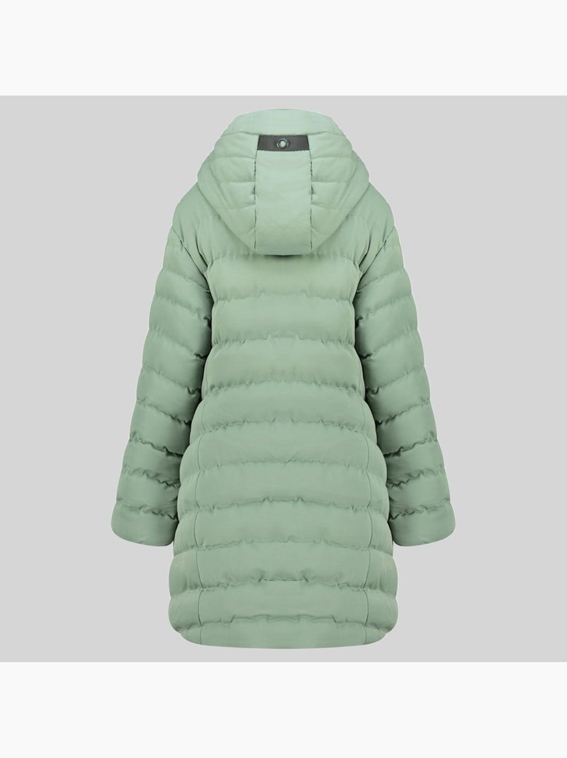 Parka à capuche clarisal – geographical norway Vert pastel - Kiabi