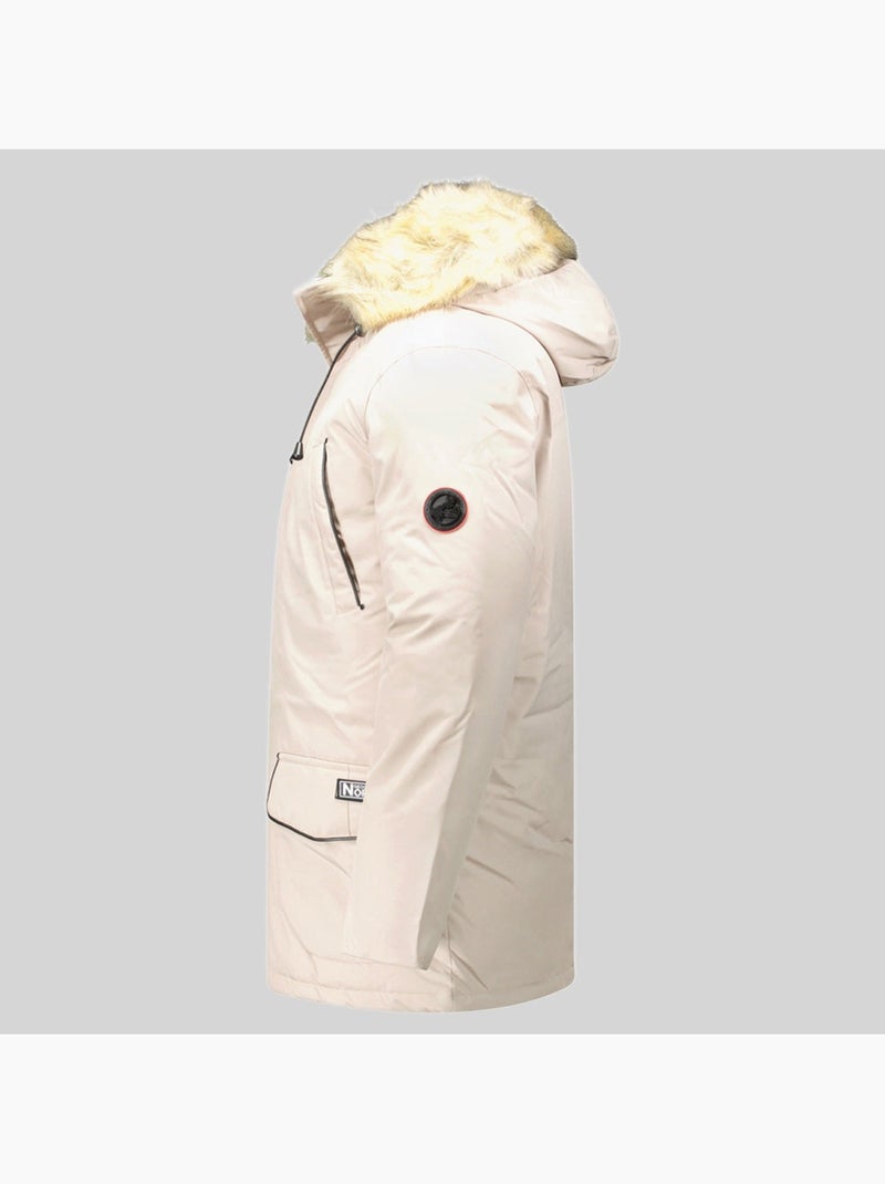 Parka à capuche claude – geographical norway Beige - Kiabi