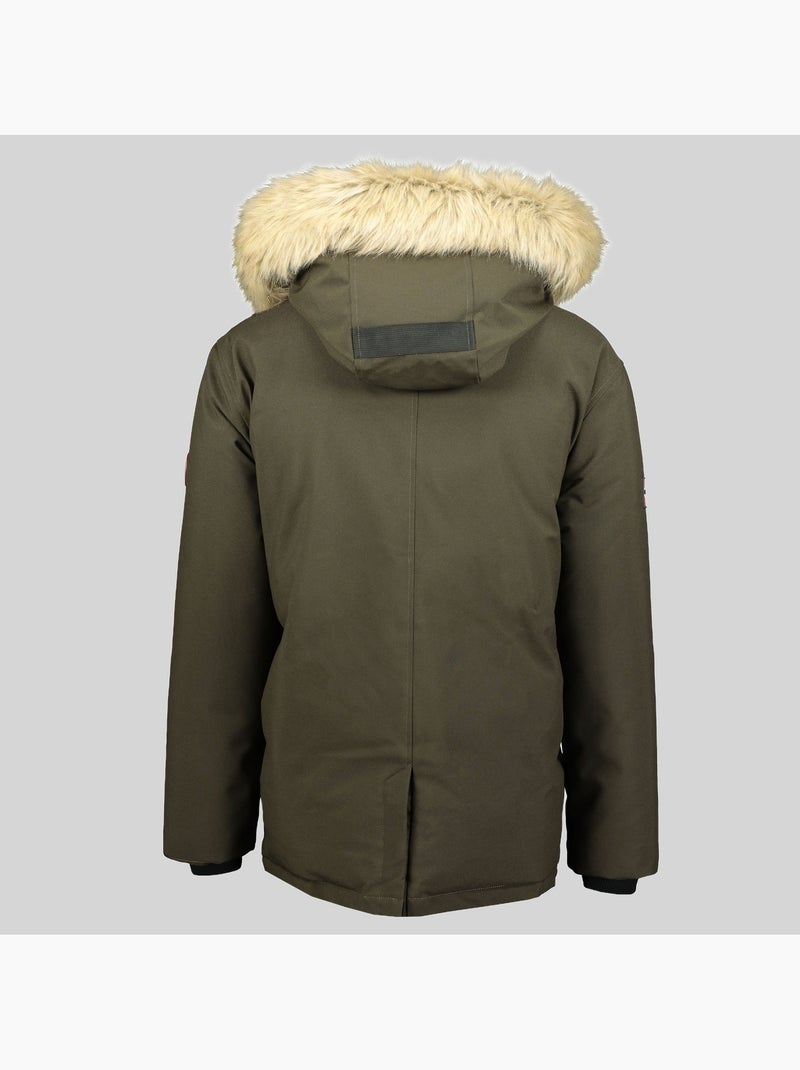 Parka à capuche claude – geographical norway Kaki - Kiabi