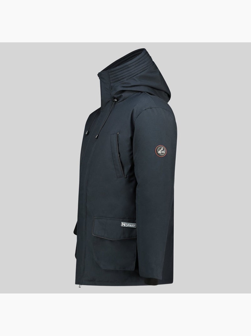 Parka à capuche claudius – geographical norway Bleu marine - Kiabi