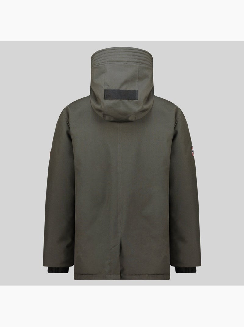 Parka à capuche claudius – geographical norway Kaki - Kiabi