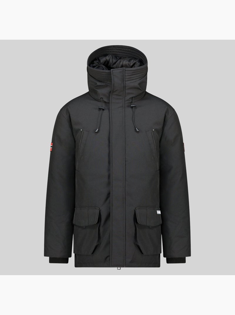 Parka à capuche claudius – geographical norway Noir - Kiabi
