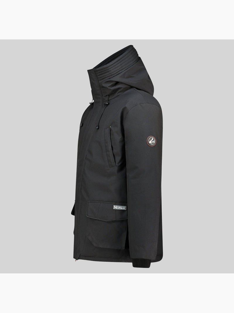 Parka à capuche claudius – geographical norway Noir - Kiabi