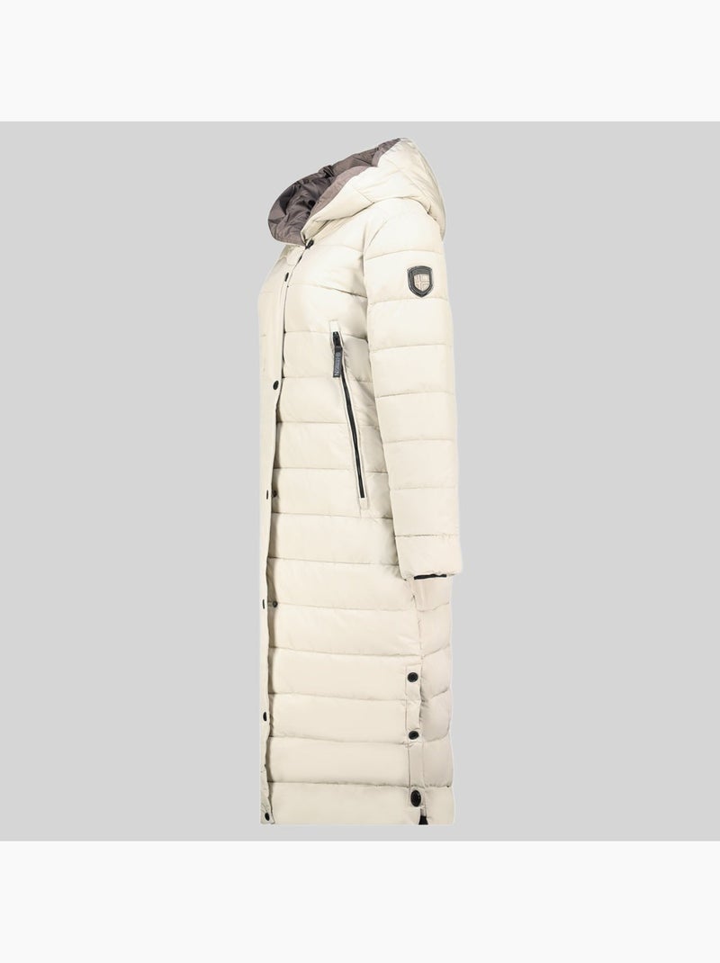 Parka à capuche constance – geographical norway Gris clair - Kiabi
