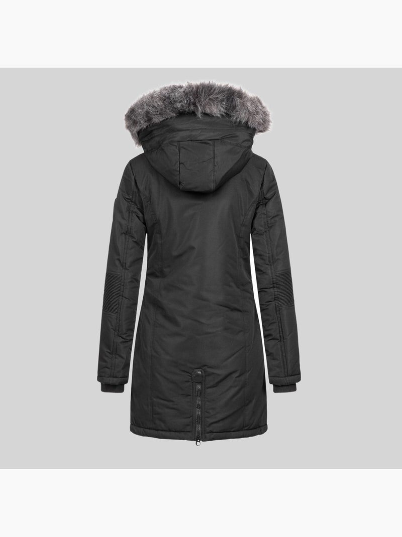 Parka à capuche coraly – geographical norway Noir - Kiabi