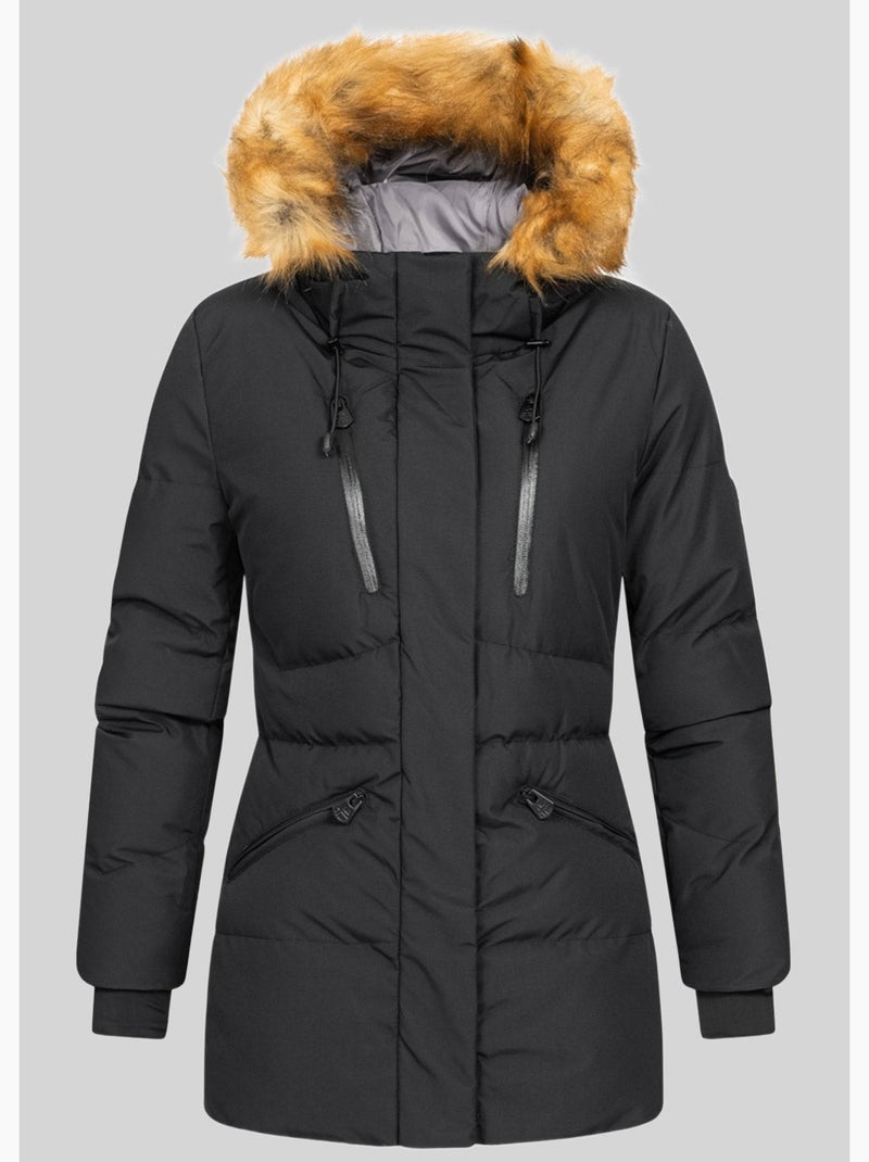 Parka à capuche crown – geographical norway Noir - Kiabi