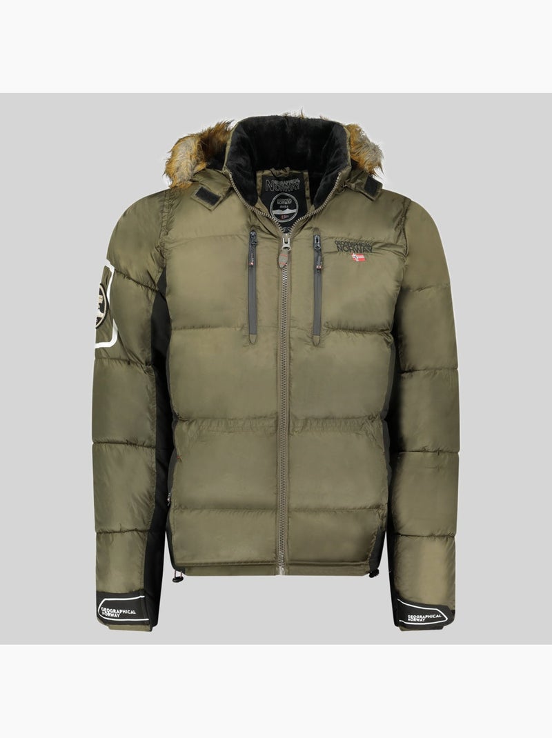 Parka à capuche danone – geographical norway Kaki - Kiabi
