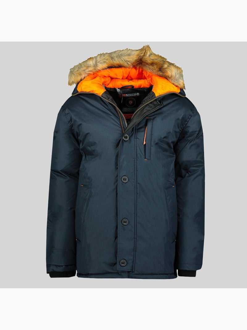 Parka à capuche darwin – geographical norway Bleu marine - Kiabi