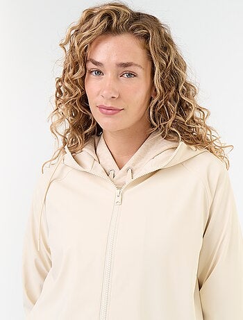 Parka à capuche déperlant