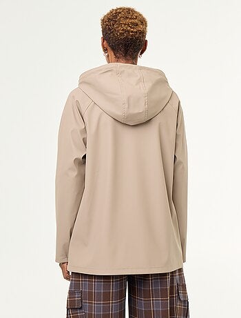 Parka à capuche déperlant