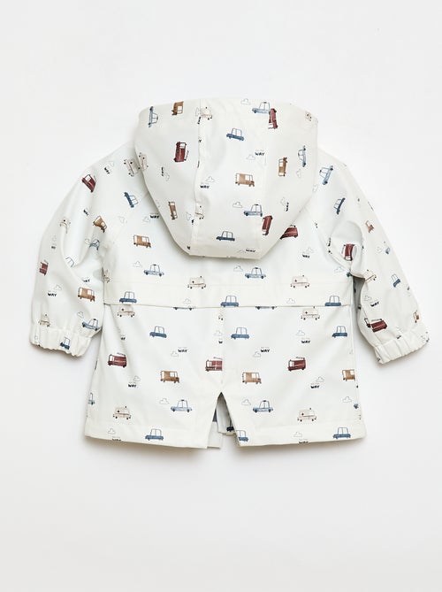 Parka à capuche déperlant - Kiabi