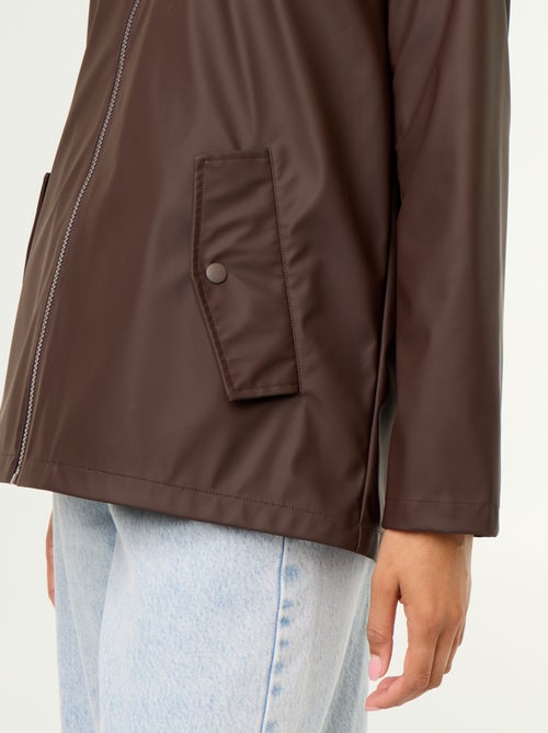 Parka à capuche déperlant - Kiabi