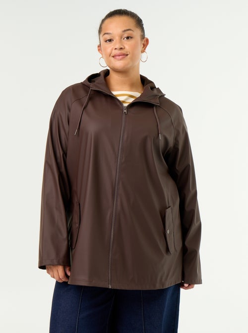 Parka à capuche déperlant - Kiabi Parka à capuche déperlant - Kiabi