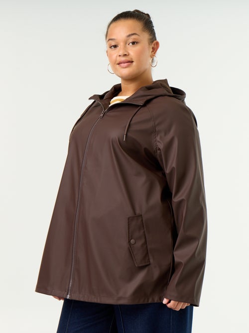 Parka à capuche déperlant - Kiabi Parka à capuche déperlant - Kiabi