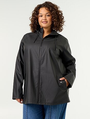 Parka à capuche déperlant