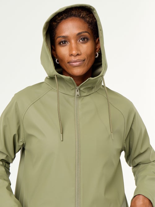 Parka à capuche déperlant - Kiabi
