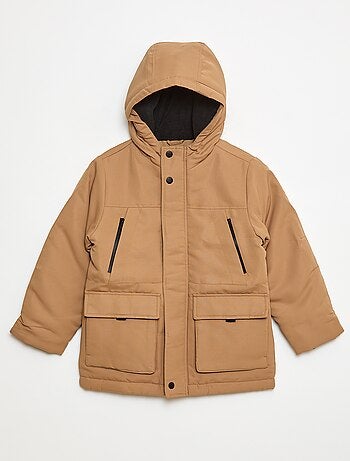Parka à capuche déperlante