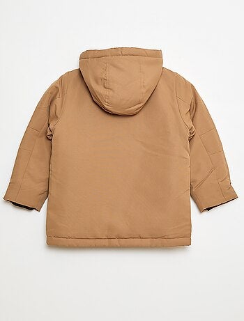 Parka à capuche déperlante