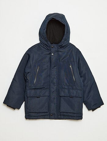 Parka à capuche déperlante