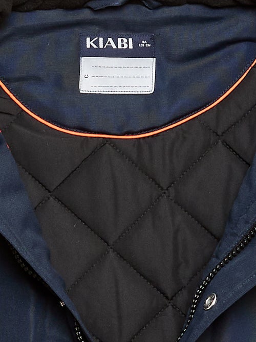 Parka à capuche déperlante - Kiabi