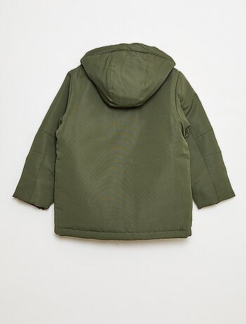 Parka à capuche déperlante