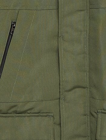 Parka à capuche déperlante