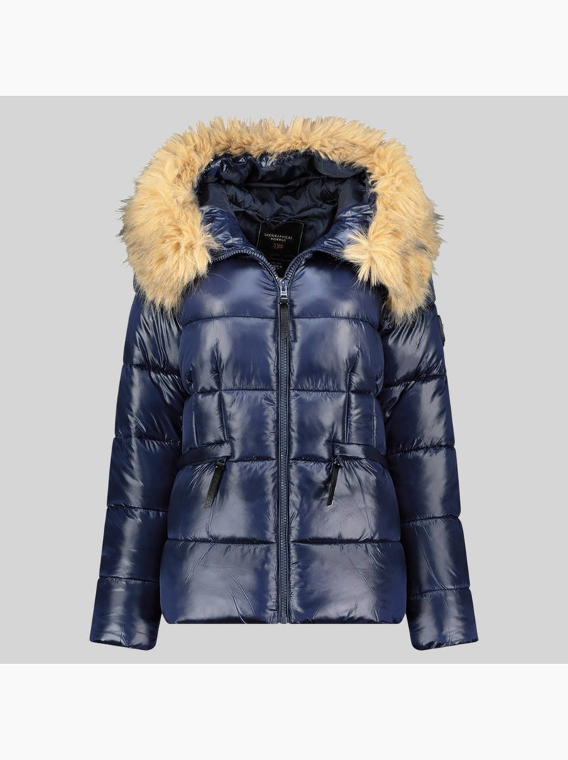 Parka à capuche dolska – geographical norway Bleu marine - Kiabi