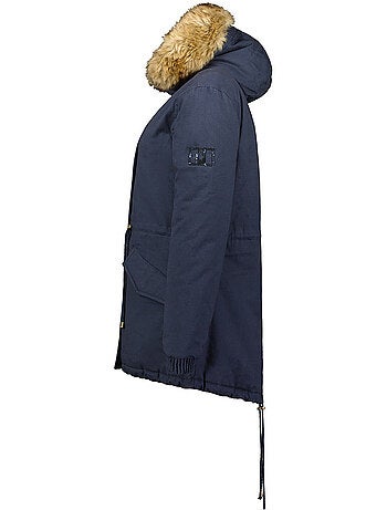 Parka à capuche fausse fourrure ampurieak – canadian peak