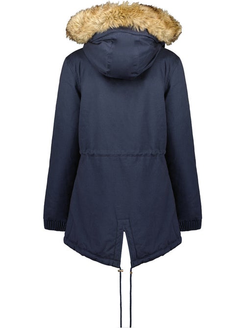 Parka à capuche fausse fourrure ampurieak – canadian peak - Kiabi
