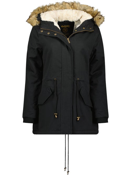 Parka à capuche fausse fourrure ampurieak – canadian peak - Kiabi
