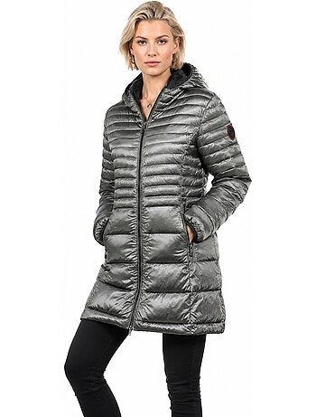 Parka à capuche fausse fourrure bodeak – canadian peak
