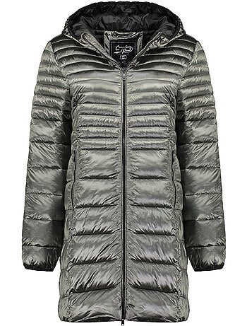 Parka à capuche fausse fourrure bodeak – canadian peak