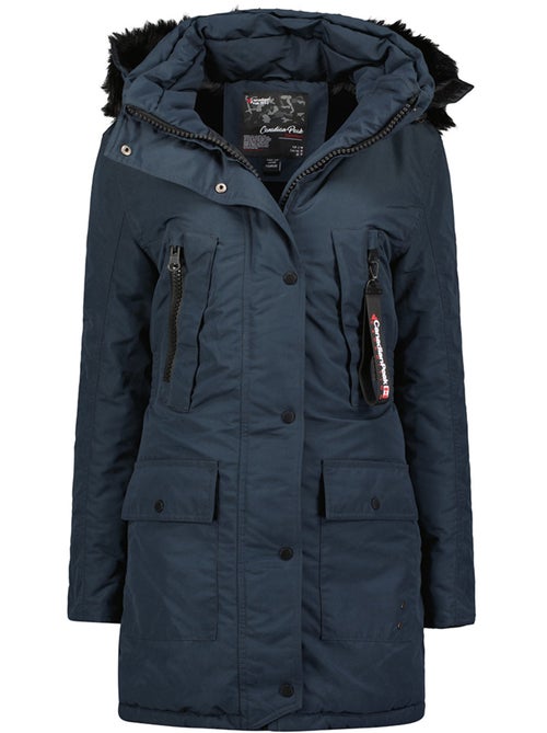 Parka à capuche fausse fourrure corteak – canadian peak - Kiabi