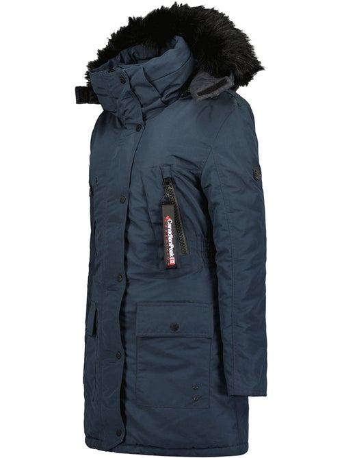 Parka à capuche fausse fourrure corteak – canadian peak - Kiabi