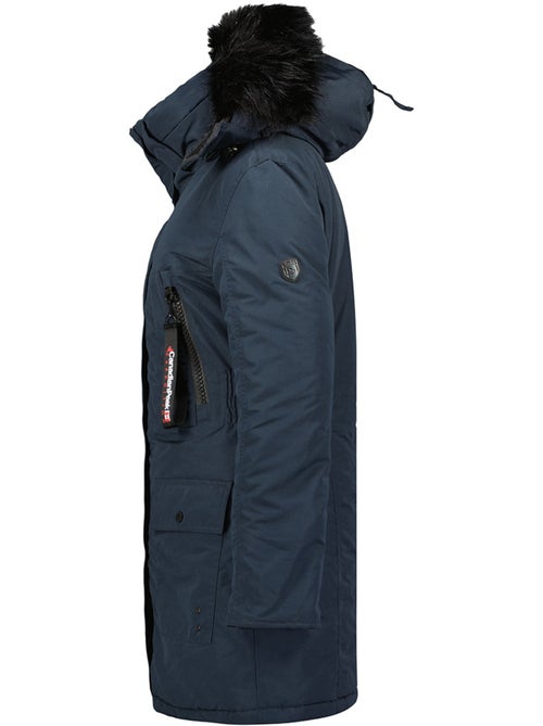 Parka à capuche fausse fourrure corteak – canadian peak - Kiabi