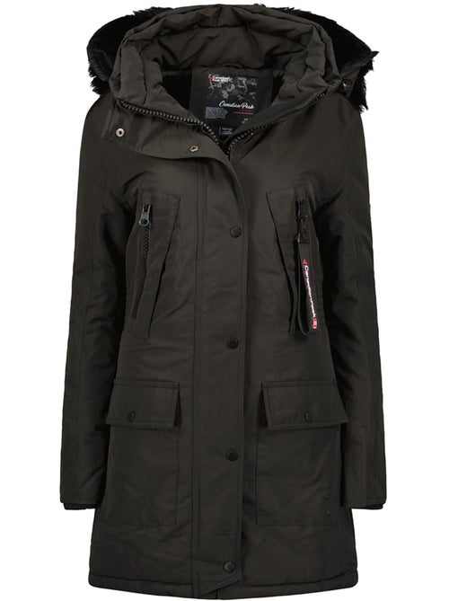 Parka à capuche fausse fourrure corteak – canadian peak - Kiabi Parka à capuche fausse fourrure corteak – canadian peak - Kiabi